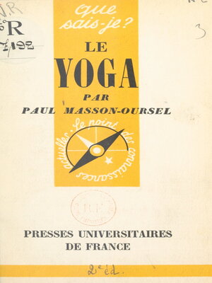 cover image of Le yoga